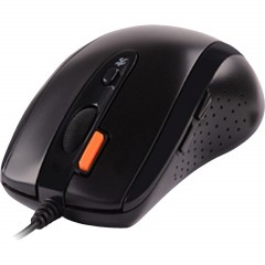 Мышь компьютерная A4 V-Track Padless N-70FX, 1600dpi, черный - фото 5