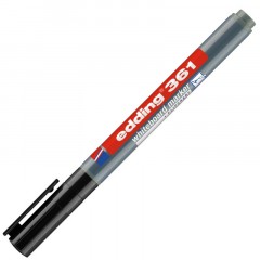 Маркер для белых досок EDDING 361/1, 1 мм, черный Маркер для белых досок EDDING 361/1, 1 мм, черный - фото 3