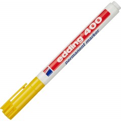Маркер перманентный EDDING 400/5 желтый 1 мм круглый наконечник - фото 2