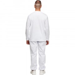 Футболка (160 г.) с длинным рукавом бел.(XL) Футболка (160 г.) с длинным рукавом бел.(XL) - фото 3