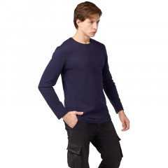 Футболка (160 г.) с длинным рукавом т.-син.(M) Футболка (160 г.) с длинным рукавом т.-син.(M) - фото 16