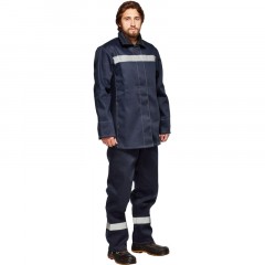 Костюм сварщика усиленый 100% х/б 450 г/м2 (модель КСТ06) (р.48-50) 182-188 Костюм сварщика усиленый 100% х/б 450 г/м2 (модель КСТ06) (р.48-50) 182-188 - фото 3