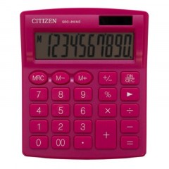 Калькулятор настольный Citizen SDC-810NR-PK 10р дв.пит КОМП-ЫЙ розовый Калькулятор настольный Citizen SDC-810NR-PK 10р дв.пит КОМП-ЫЙ розовый - фото 2