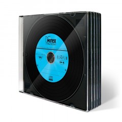 Носители информации CD-R, 52x, Mirex Maestro, Slim/5, UL120120A8F - фото 3