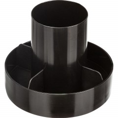 Набор настольный Attache Economy 14 предметов черный 5 отделений Набор настольный Attache Economy 14 предметов черный 5 отделений - фото 2