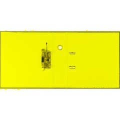 Папка-регистратор Attache 80 мм, черный мрамор, без уголка,бум./бум - фото 6