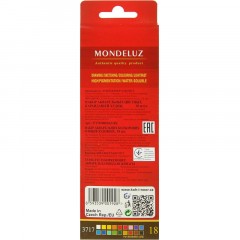 Карандаши акварельные KOH-I-NOOR, MONDELUZ 18 цв. шестигрй, 3717/18 Карандаши акварельные KOH-I-NOOR, MONDELUZ 18 цв. шестигрй, 3717/18 - фото 5
