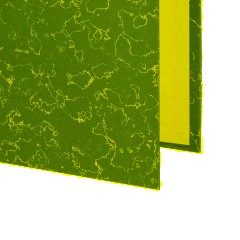 Папка-регистратор без мет.уголка_бюджет 75мм ч/б,син,бум/бум - фото 3