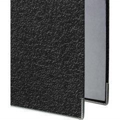 Папка-регистратор  80 мм мрамор с зелым кор,мет.уг.,бум/бум - фото 3