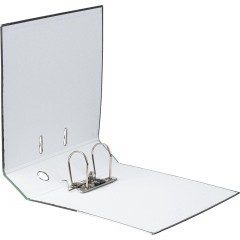 Папка-регистратор  80 мм мрамор с зелым кор,мет.уг.,бум/бум - фото 6