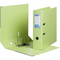 Папка-регистратор Attache Bright colours 80 мм мет. уг. лайм,ПБП2,карм.кор Папка-регистратор Attache Bright colours 80 мм мет. уг. лайм,ПБП2,карм.кор - фото 2