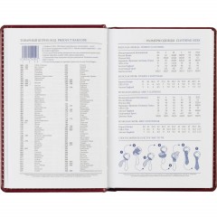 Ежедневник недатированный бордо, А6,100x150, 320стр, Agenda - фото 15