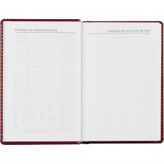 Ежедневник недатированный бордо, А6,100x150, 320стр, Agenda - фото 16
