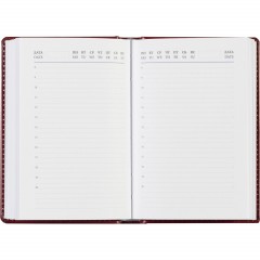 Ежедневник недатированный бордо, А6,100x150, 320стр, Agenda - фото 17
