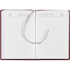 Ежедневник недатированный бордо, А6,100x150, 320стр, Agenda - фото 18