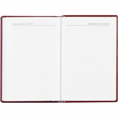 Ежедневник недатированный бордо, А6,100x150, 320стр, Agenda - фото 19