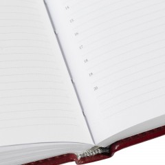 Ежедневник недатированный бордо, А6,100x150, 320стр, Agenda - фото 21