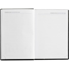 Ежедневник недатированный черный, А5,148x218, 352стр, Agenda - фото 16