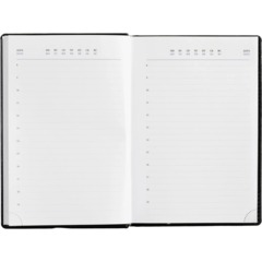 Ежедневник недатированный черный, А5,148x218, 352стр, Agenda - фото 17
