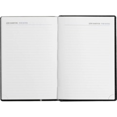 Ежедневник недатированный черный, А5,148x218, 352стр, Agenda - фото 18