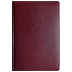 Ежедневник недатированный бордо,А5, 148x218, 352стр, Agenda - фото 3