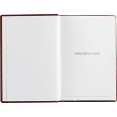 Ежедневник недатированный бордо,А5, 148x218, 352стр, Agenda - фото 9