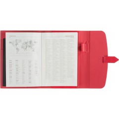 Ежедневник недатированныйА5 Senate красный 272 стр. 3-213/01 - фото 3