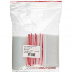 Пакет с замком (Zip Lock) с европодвесом 10 х 17 см, 60 мкм, 100 шт/уп Пакет с замком (Zip Lock) с европодвесом 10 х 17 см, 60 мкм, 100 шт/уп - фото 5
