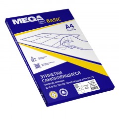 Этикетки самокл. ProMEGA Label BASIC 105х99 мм/6 шт.на лис. А4 50листов Этикетки самокл. ProMEGA Label BASIC 105х99 мм/6 шт.на лис. А4 50листов - фото 2