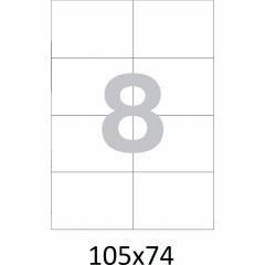 Этикетки самоклеящиеся   105х74 мм/8 шт. на лис.А4  50листов - фото 4