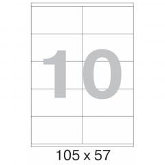 Этикетки самоклеящиеся  105х57 мм/10 шт. на листеА4  50листов - фото 3