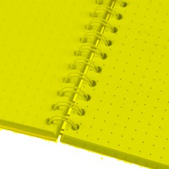 Бизнес-тетрадь А4,96л,точка,греб,обл.глянц.лам. Attache Fleur Мята - фото 7