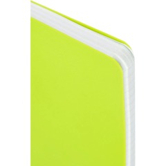 Бизнес-тетрадь А5,96л,кл,спир,пластик,тон.бл. Attache Bright colours Лайм - фото 3