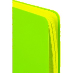 Бизнес-тетрадь А5,96л,кл,спир,пласт,тон.бл. Attache Bright colours Сиренев - фото 3