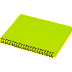 Бизнес-тетрадь А5,96л,кл,спир,пластик,тон.бл. Attache Bright colours Голуб - фото 4