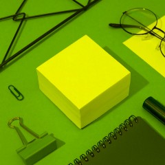 Блок для записей проклеенный  8х8х4, белый, 65 г - фото 6