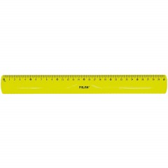 Набор Milan для черчения:линейка 30см, 2треуг(45град,30град),транспорт, жел - фото 2