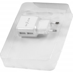 Зарядное устройство сетевое, 2 USB, 2.1А, Red Line NT-2A, бел, УТ000009405 Зарядное устройство сетевое, 2 USB, 2.1А, Red Line NT-2A, бел, УТ000009405 - фото 4