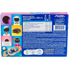 Печенье Oreo с какао и начинкой со вкусом клубники, 228г - фото 5