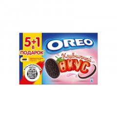 Печенье Oreo с какао и начинкой со вкусом клубники, 228г - фото 4