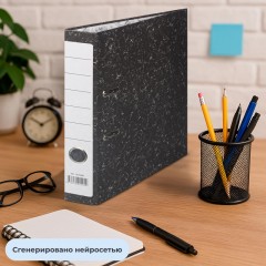 Папка-регистратор Attache Economy 50 мм мрамор ч/б (реестр) Папка-регистратор Attache Economy 50 мм мрамор ч/б (реестр) - фото 11