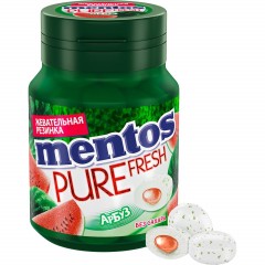 Жевательная резинка Mentos Pure Fresh  Арбуз, 54г