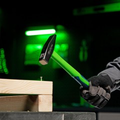 Молоток слесарный 400 г фибергласовая рукоятка Сибртех 10321 - фото 7