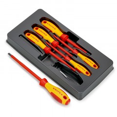 Набор отверток 6 предметов VDE KNIPEX KN-002012V01 Набор отверток 6 предметов VDE KNIPEX KN-002012V01 - фото 2