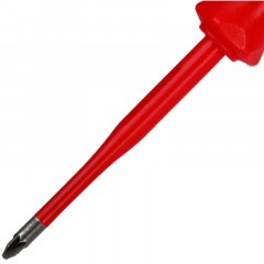 Отвертка диэлектрическая VDE PZ2 тонкая VDE KNIPEX KN-982502SL Отвертка диэлектрическая VDE PZ2 тонкая VDE KNIPEX KN-982502SL - фото 2