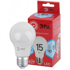Лампа светодиодная ЭРА LED A60-15W-840-E27 R 15Вт Е27 4000К Б0046356 - фото 2