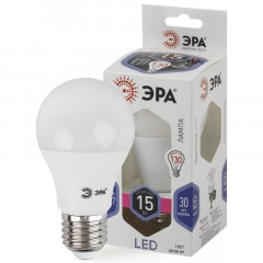 Лампа светодиодная ЭРА LED A60-15W-860-E27 15Вт Е27 6000К Б0031396 Лампа светодиодная ЭРА LED A60-15W-860-E27 15Вт Е27 6000К Б0031396 - фото 2