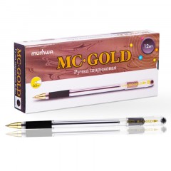 Ручка шариковая неавтомат. MunHwa MC Gold черн,0,5мм,масл,манж 207857 Ручка шариковая неавтомат. MunHwa MC Gold черн,0,5мм,масл,манж 207857 - фото 7
