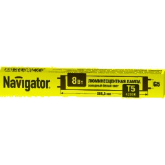 Лампа люминесцентная Navigator NTL-T5-08-840-G5 8Вт T5 4200К G5 94107 - фото 3