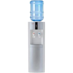 Кулер для воды AEL LD-47c white/silver  напол,  охл. электронное, шкафчик - фото 2